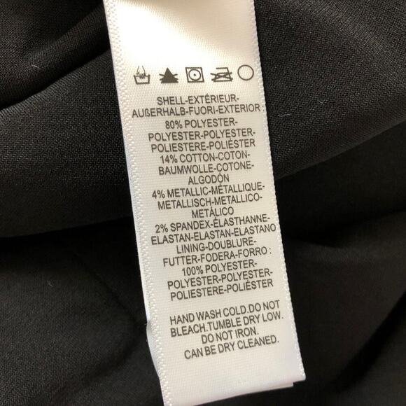 Dress The Population Natalie Dress Long Sleeve Stretch Tweed Black NWT Size XXS - Picture 10 of 11